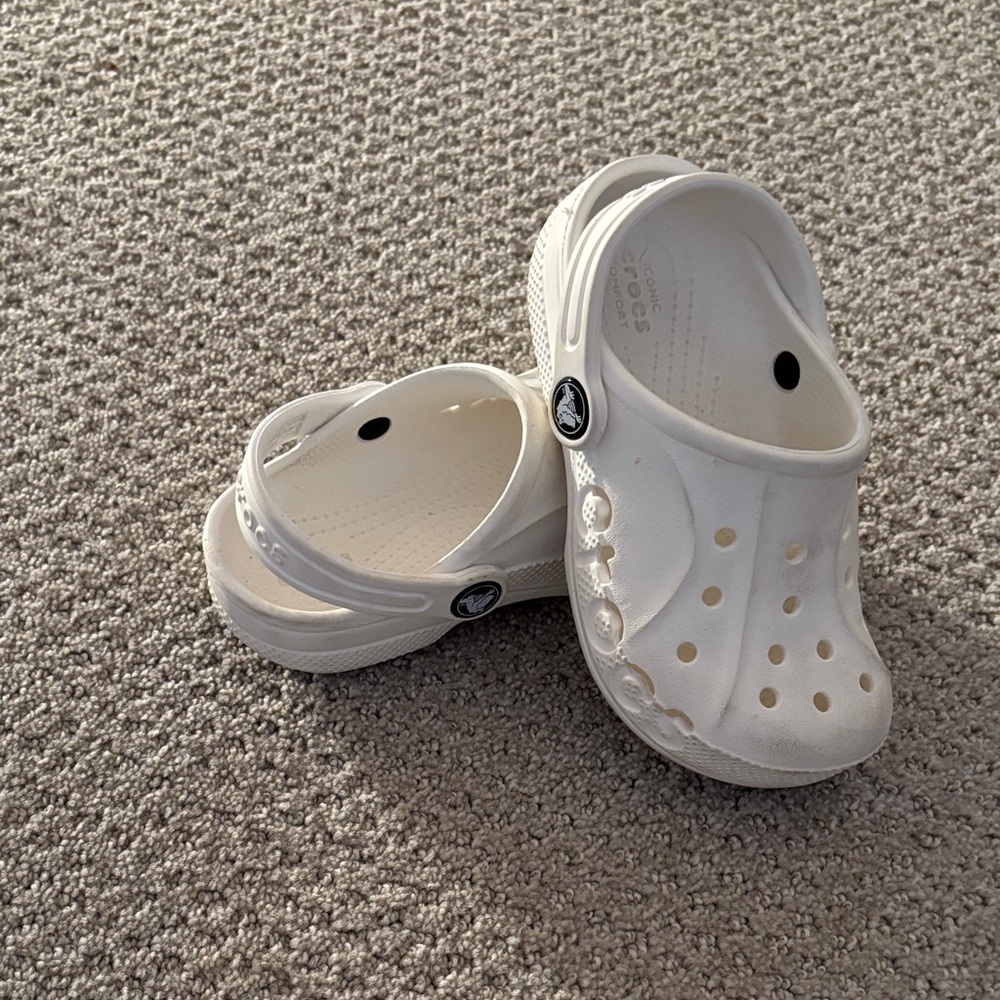CROCS Kids White Water Shoes